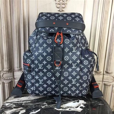 louis vuitton backpack black and red replica|are Louis Vuitton backpacks real.